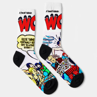 'WOW Comics' Funny Socks