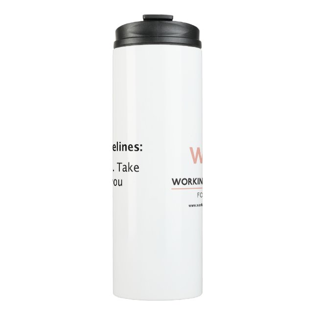 WOW Exercise Guidelines - Tumbler (Front)