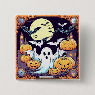 Wow Halloween Thrill 15 Cm Square Badge