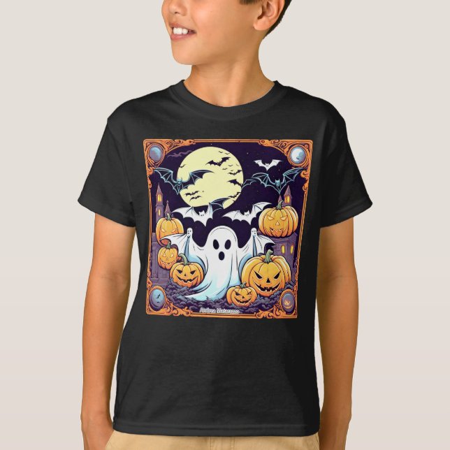 Wow Halloween Thrill T-Shirt (Front)