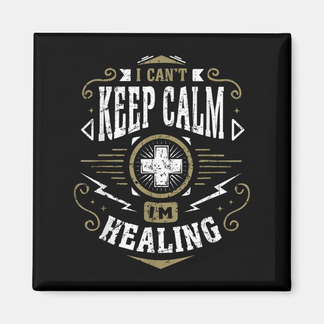 Wow Healer I Can't Keep Calm I'm Gaming  Magnet (Front)