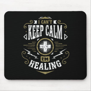 Wow Healer I Can't Keep Calm I'm Gaming Mouse Mat