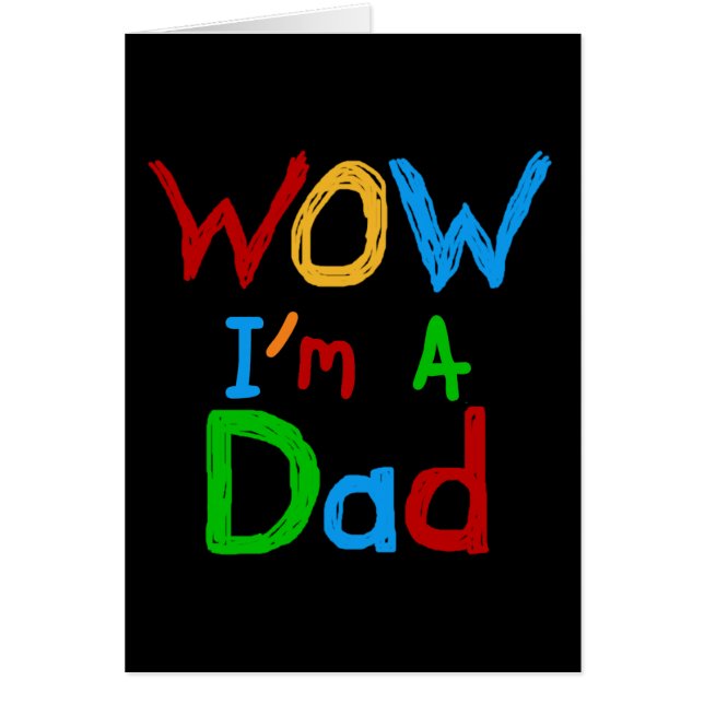 WOW I'm a Dad T-shirts and GIfts (Front)