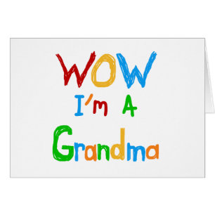 WOW I'm a Grandma T-shirts and Gifts