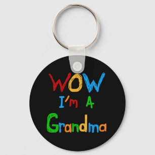 WOW I'm a Grandma T-shirts and Gifts Key Ring