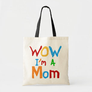 WOW I'm a Mum T-shirts and GIfts Tote Bag