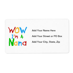 WOW I'm a Nana tshirts and Gifts
