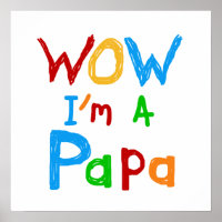 Wow I'm a Papa Tshirts and GIfts
