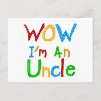 WOW I'm an Uncle T-shirts and GIfts