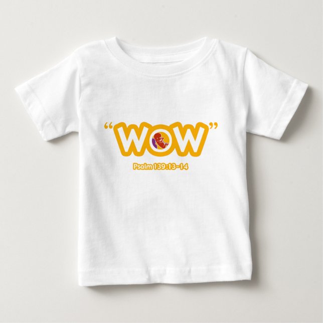 "WOW" Infant T-shirt (Front)