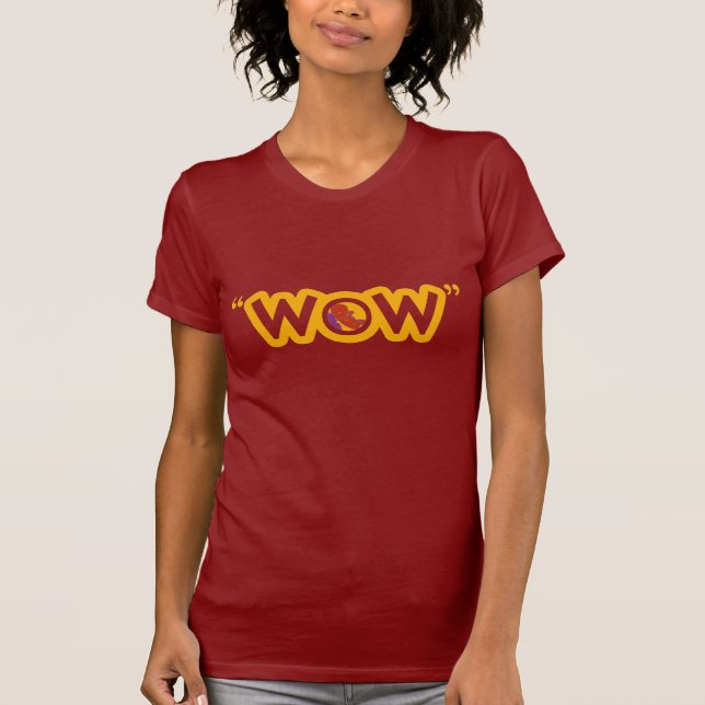 "WOW" Ladies T-shirt (Front)