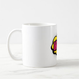 "Wow" Logo Design Coffee Mug