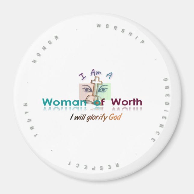 WOW Magnet Round (Front)