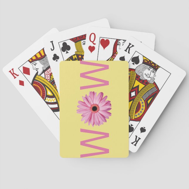 WOW MOM Cheerful Playing Cards (Back)