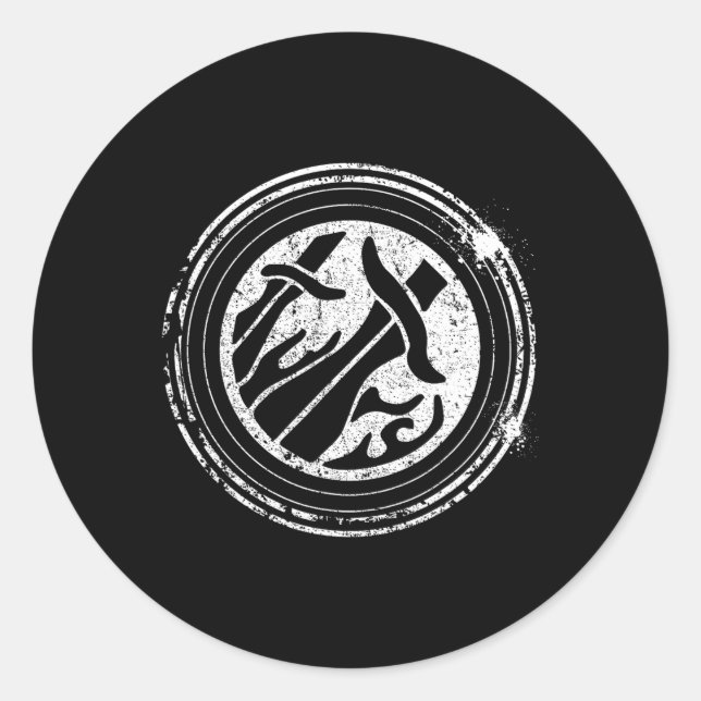 Wow Rogue Role Playing Gamer  Classic Round Sticker (Front)