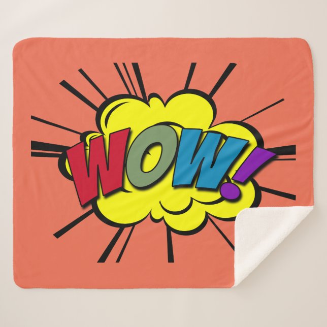WOW! SHERPA BLANKET (Front (Horizontal))