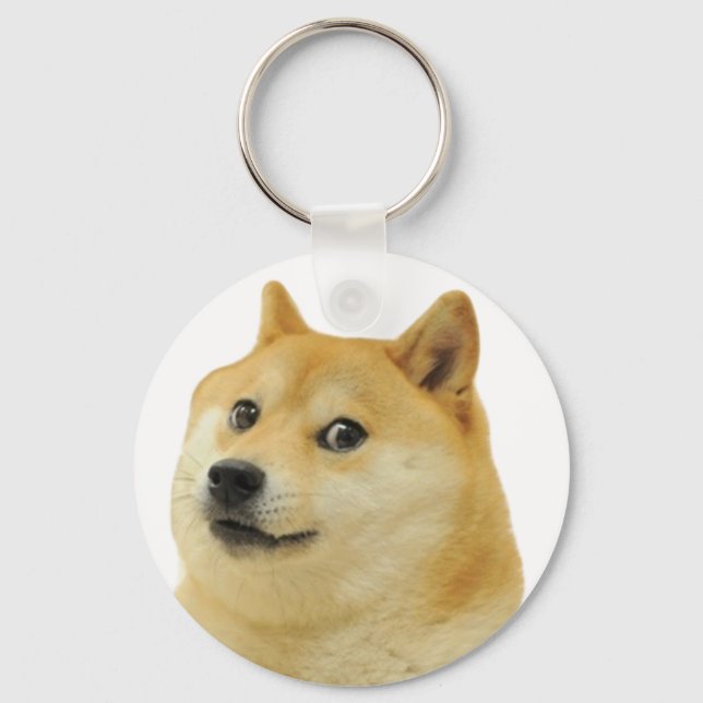 wow such shibe doge keychain (Front)