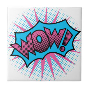 WOW! Text Design Tile