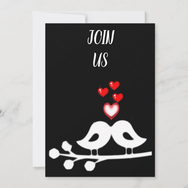 WOW THEM ***VALENTINE*** PARTY INVITATION (Front)