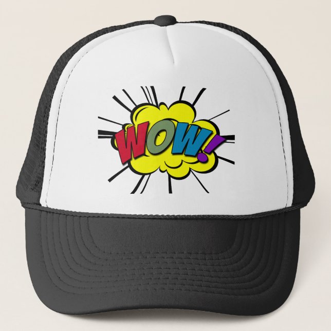 WOW! TRUCKER HAT (Front)