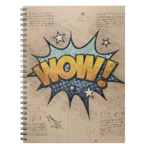 WOW! Vintage Comic Book Steampunk Pop Art