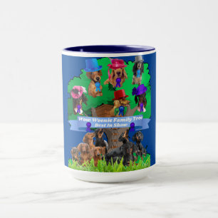 Wow Weenie Family Tree Best In Show Combo Mug