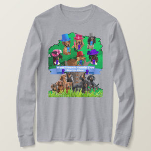 Wow Weenies Family Tree Best In Show Ladies T-Shirt