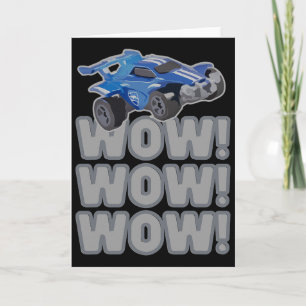 Wow! Wow! Wow! Rocket Soccer Game  Card