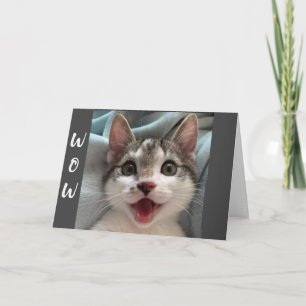 WOW YOU EARNED YOUR **DEGREE** CONGRATS CARD