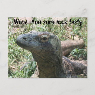 Wow!  You sure look tasty. Postcard