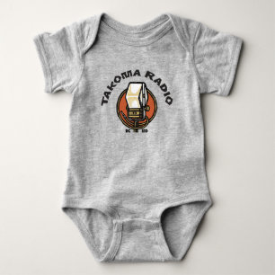 WOWD Takoma Radio One-piece Baby Bodysuit