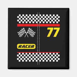 Wowsome! Racing Shirt - Black, Adult, Uni, Short S Magnet
