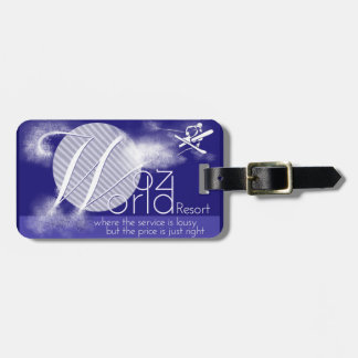 Woz World Resort Luggage Tag