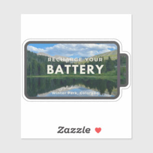 WP Recharge Sticker