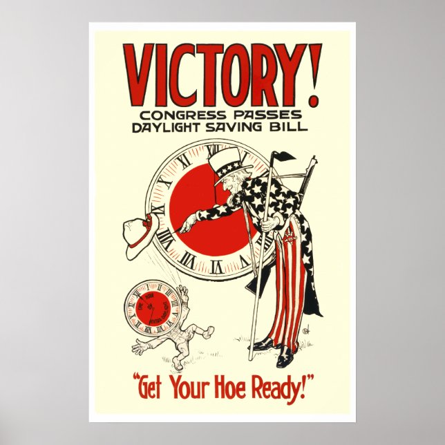 WPA Daylight Savings Time Poster (Front)