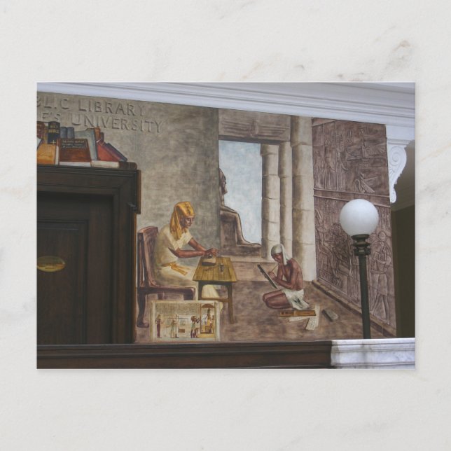 WPA Murals 2 ~ postcard (Front)