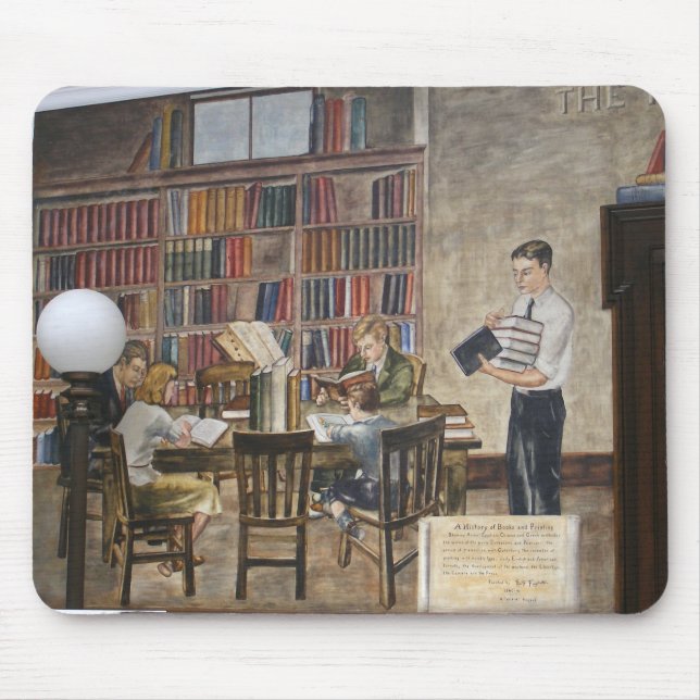 WPA Murals 8 ~ mousepad (Front)