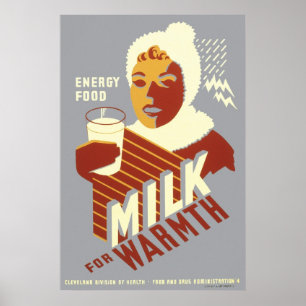 WPA Poster MILK