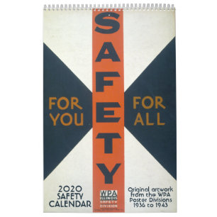 WPA Works Progress Administration Calendar