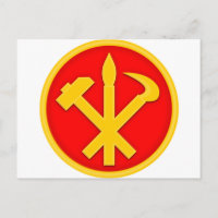 WPK Workers Party of Korea DPRK North Korea Emblem