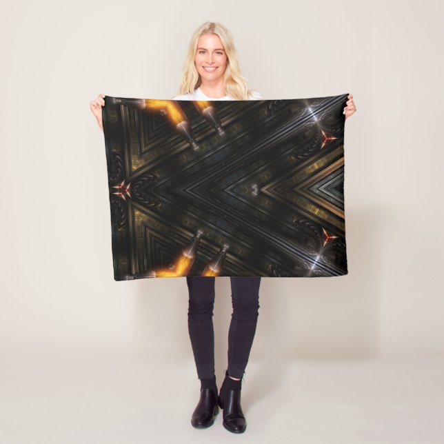 WPO-M3I90O270 Mech Tech Fleece Blanket (In Situ)