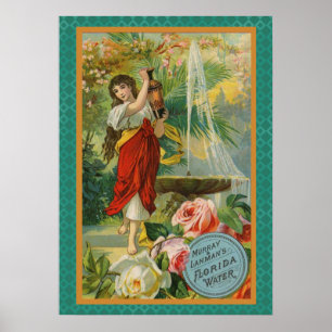 WQ POSTER: Fountain Girl Poster