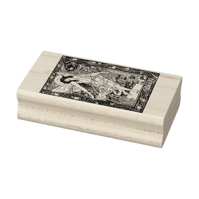 WQ RUBBER STAMP : Fairy Maiden Summer (Stamp)