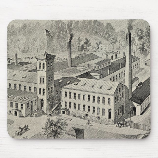 WR Brixey, manufacturer Mouse Mat (Front)