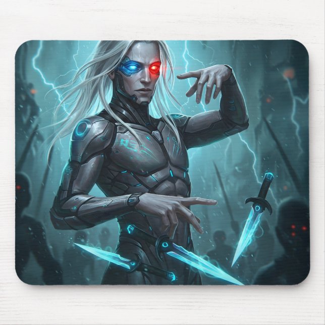 Wraith Juggler Mouse Mat (Front)