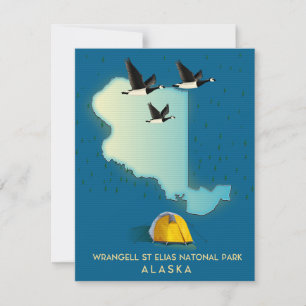 wrangell st elias Alaska Map
