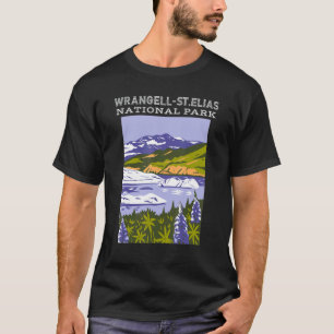 Wrangell   St Elias National Park Alaska Camping H T-Shirt