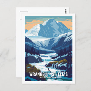 Wrangell St Elias National Park Alaska USA Postcard