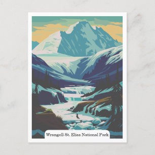 Wrangell-St. Elias National Park, Alaska USA Postcard