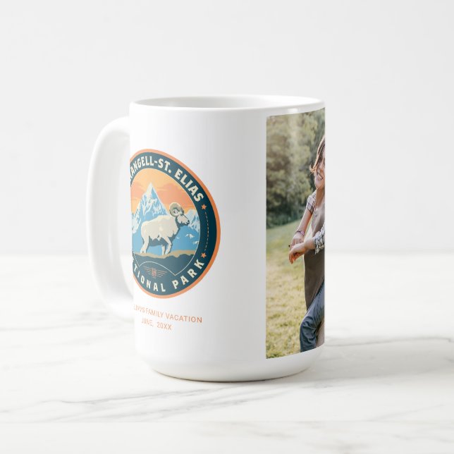 Wrangell-St Elias National Park Coffee Mug (Front Left)
